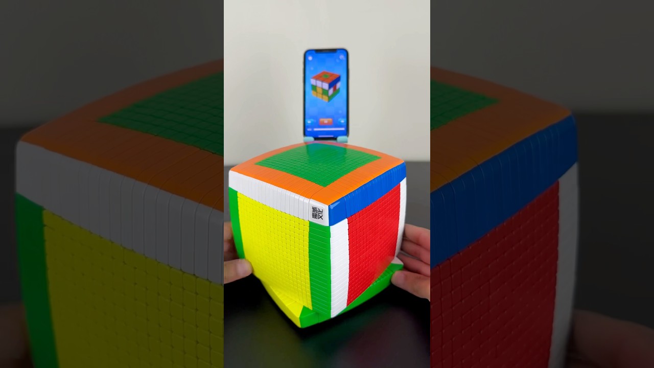 AI Solving The World&rsquo;s Largest Rubik&rsquo;s Cube 😱