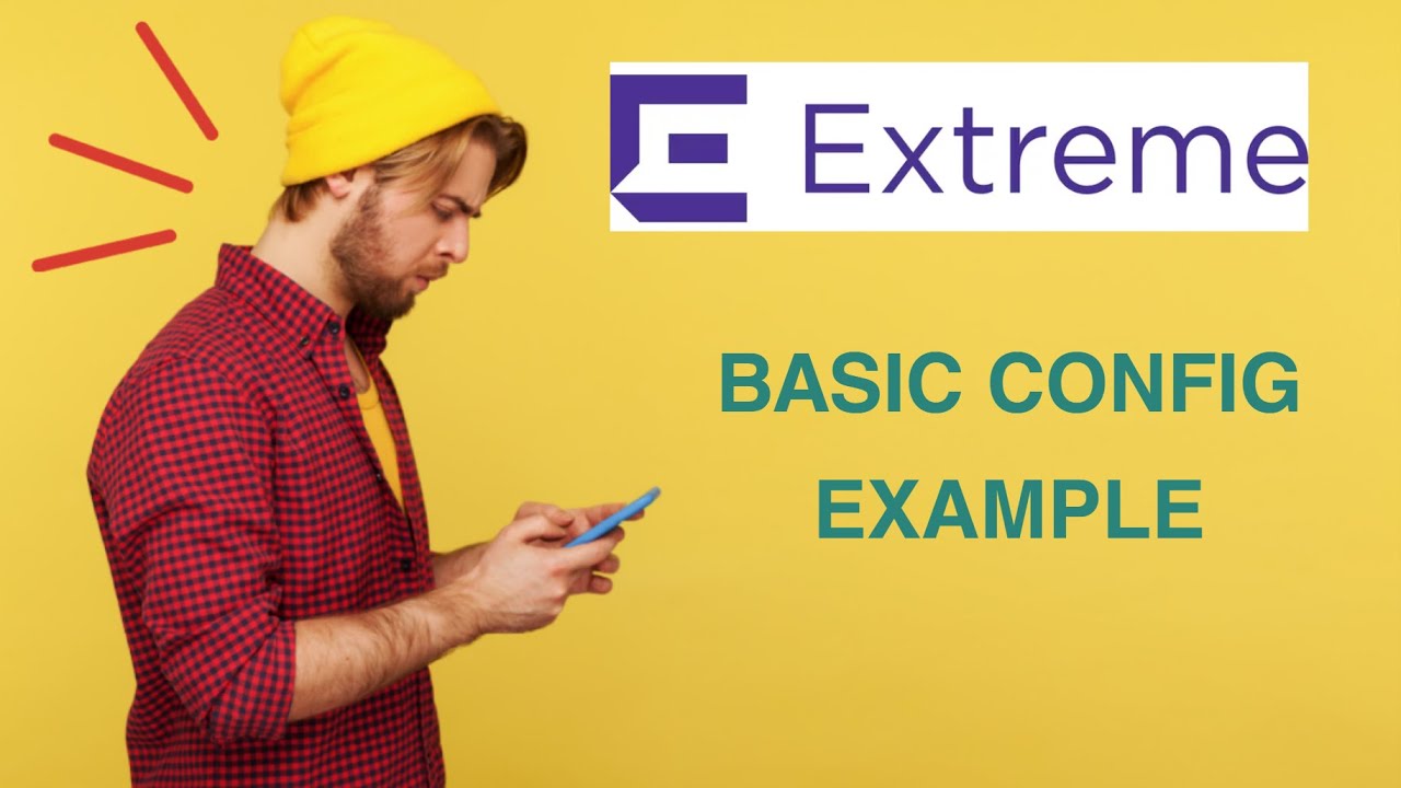 Базовая конфигурация коммутатора Extreme Networks