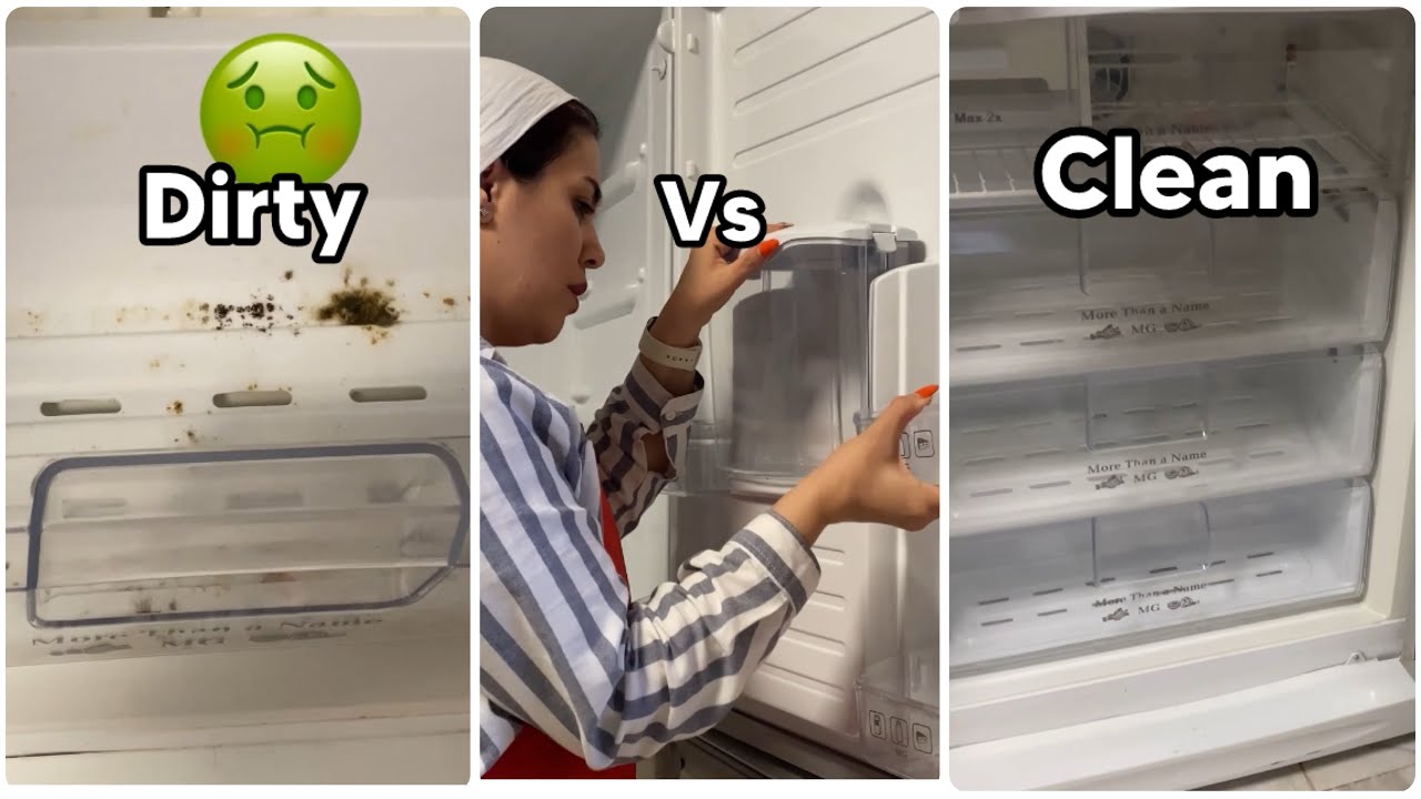 Deep Cleaning a Neglected Fridge | Quiet Reset 🧼