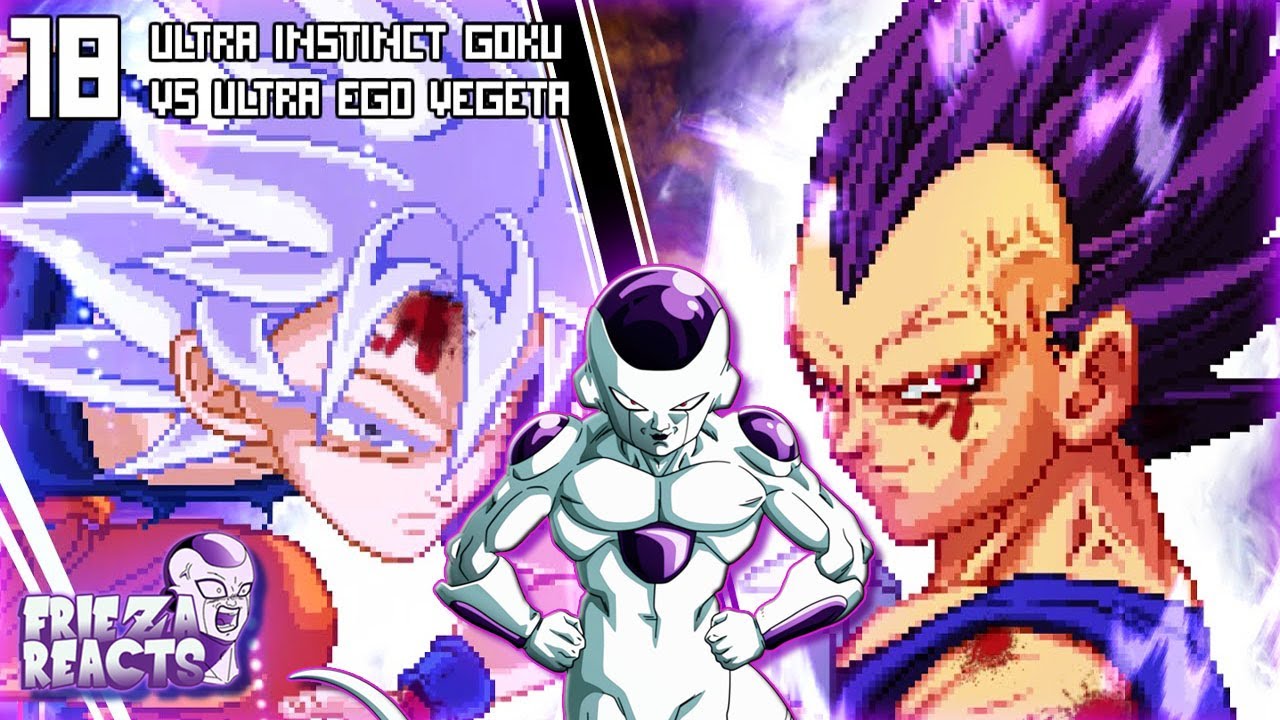 Frieza Reacts To [What-If] Ultra Instinct Goku VS Ultra Ego Vegeta.