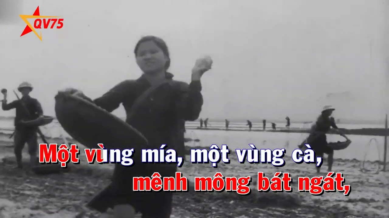 Karaoke Hát lên em cô gái xã viên - tone nam (bản gốc NSUT Kiều Hưng hạ tone), nhạc sĩ Trần Chung