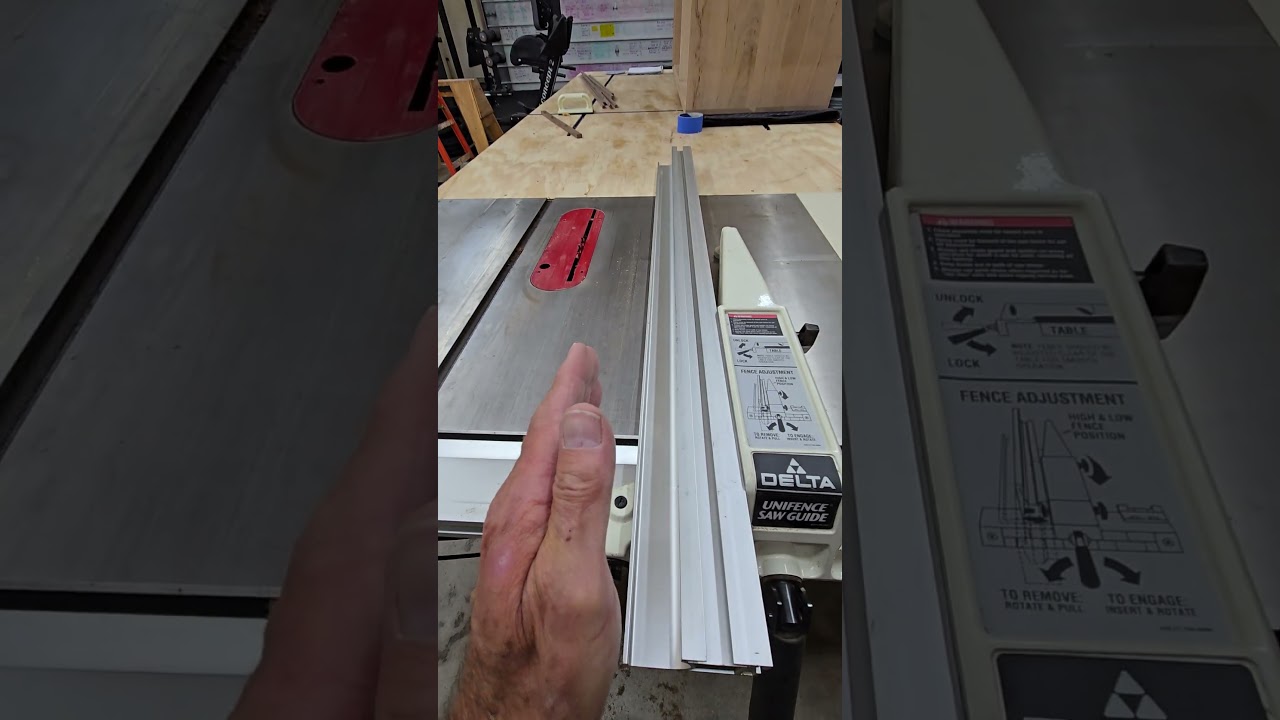 Why the Unisaw fence is the best tablesaw fence ever developed