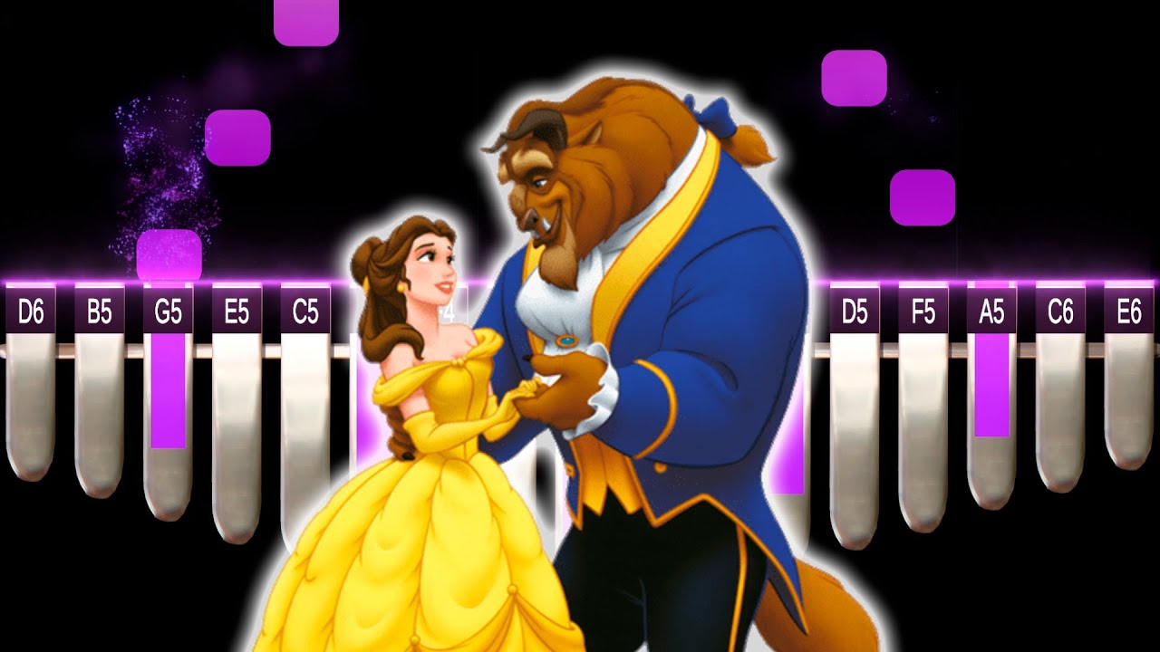 Beauty and the Beast | Kalimba Tutorial Easy