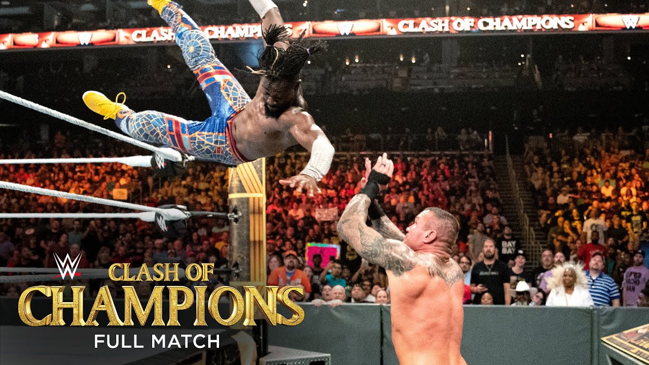 ПОЛНЫЙ МАТЧ — Кофи Кингстон против Рэнди Ортона — матч за титул чемпиона WWE: WWE Clash of Champi...