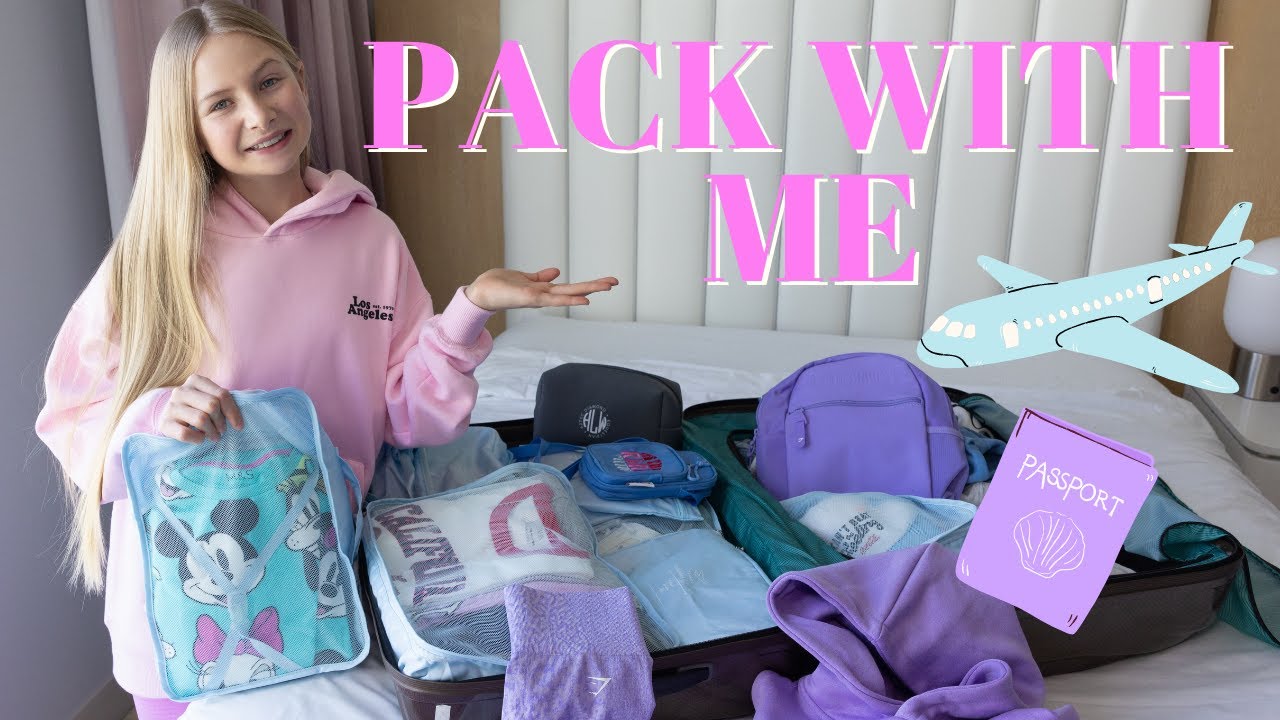 PACK MY SUITCASE WITH ME FOR LOS ANGELES!