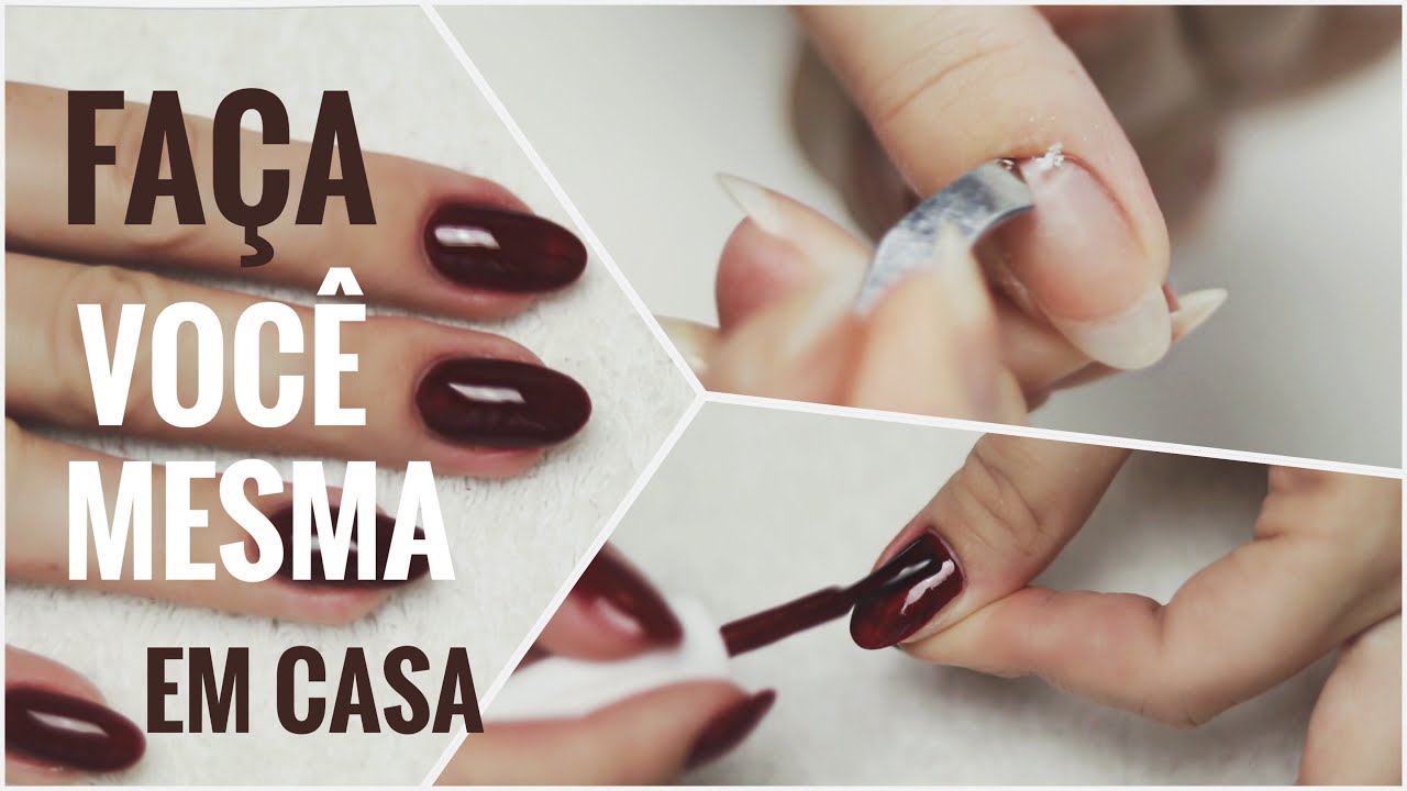Como Eu Fa&ccedil;o a Minha Unha em Casa - T&eacute;cnica Russa | Daria Dasha