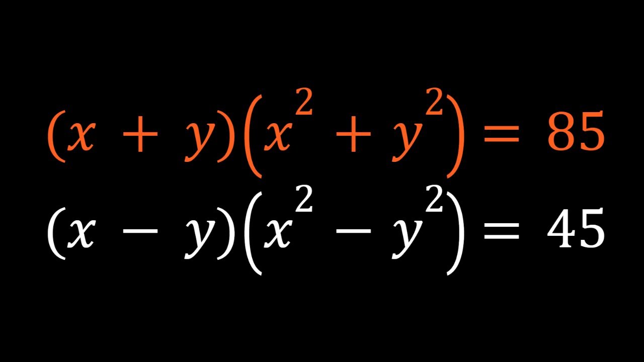 Solving A Nice Polynomial System by Math26039335