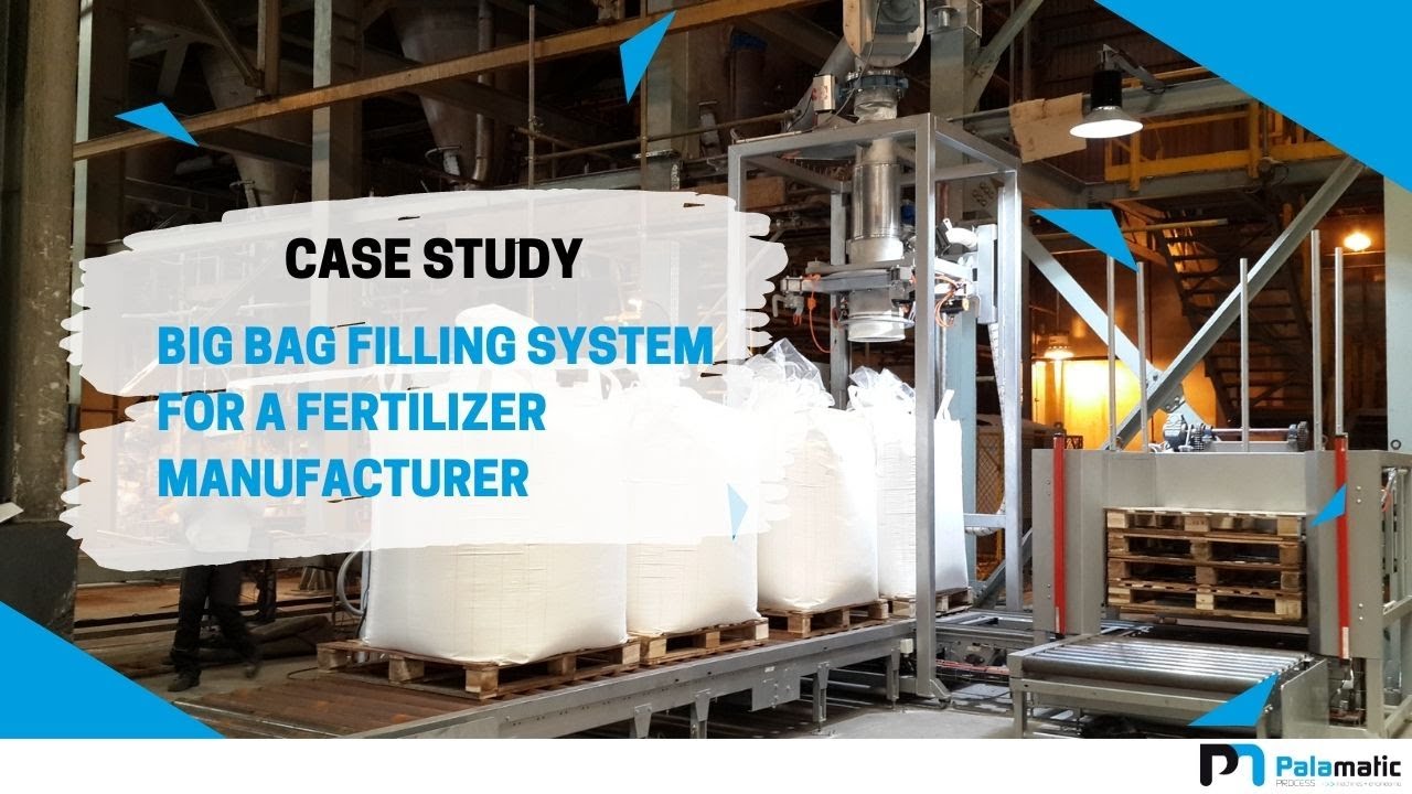 Big bag filling system for a fertilizer manufacturer in Vietnam | Palamatic Process Inc.