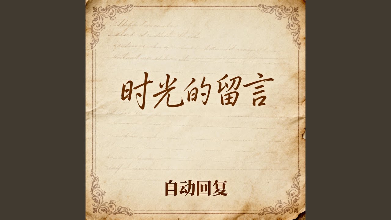 时光的留言