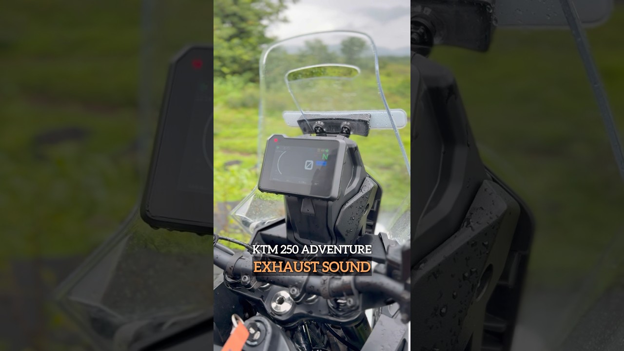KTM 250 Adventure I Exhaust Sound I BikeWale Sound Check #ktmbikes