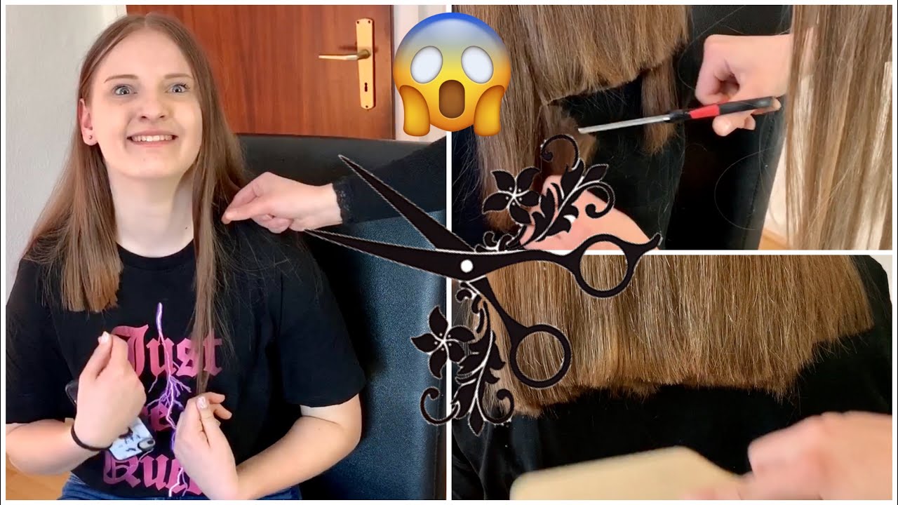 Kiara schneidet meine Haare ab 😨 💇‍♀️ 😱 voll Katastrophe 😂 🤦‍♀️ 😆 Haley's Turnwelt 🌼