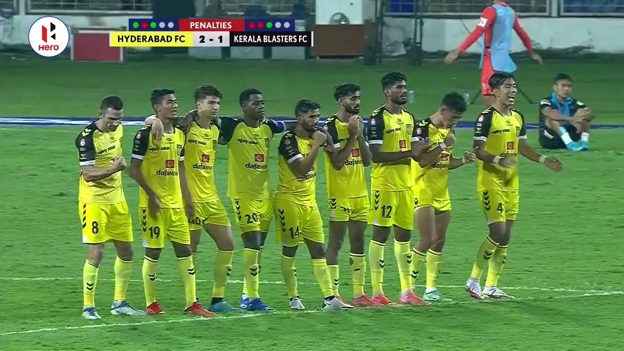 Hyderabad FC beat Kerala Blasters FC 3-1 on penalties | Hero ISL 2021-22 Final