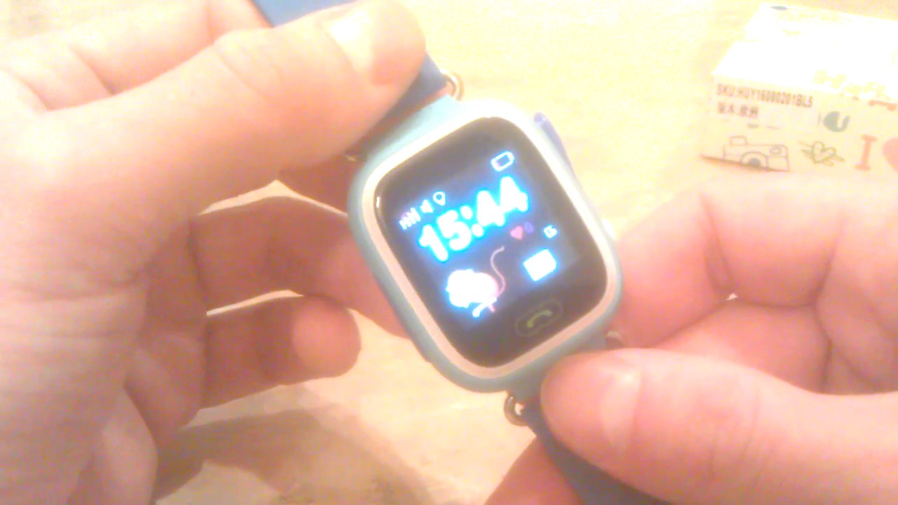 Обзор детских часов с GPS трекером Smart Baby Watch Q90