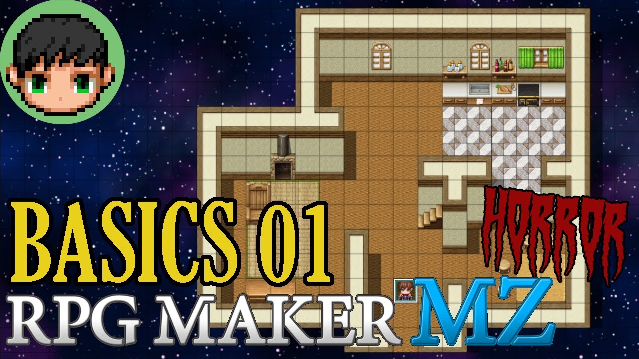 RMMZ Horror Tutorial for New Users! - Basic 1 (B1): Starting & Making Maps RPG Maker MZ