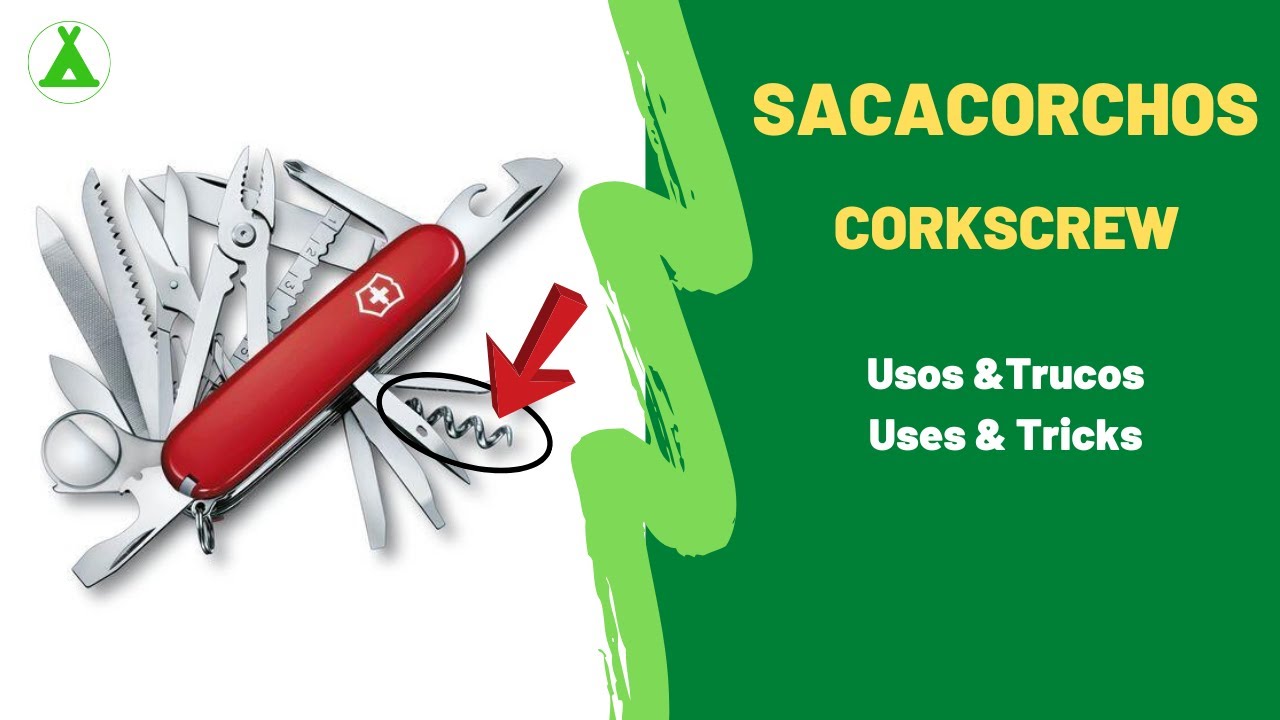 🇨🇭 𝐔𝐒𝐎𝐒 𝐒𝐄𝐂𝐑𝐄𝐓𝐎𝐒 𝐃𝐄𝐋 𝐒𝐀𝐂𝐀𝐂𝐎𝐑𝐂𝐇𝐎𝐒 🍾 𝐒𝐞𝐜𝐫𝐞𝐭 𝐮𝐬𝐞𝐬 𝐨𝐟 𝐭𝐡𝐞 𝐂𝐨𝐫𝐤𝐬𝐜𝐫𝐞𝐰 ❗❗ Swiss Army Knife 💯 Victorinox 🔝