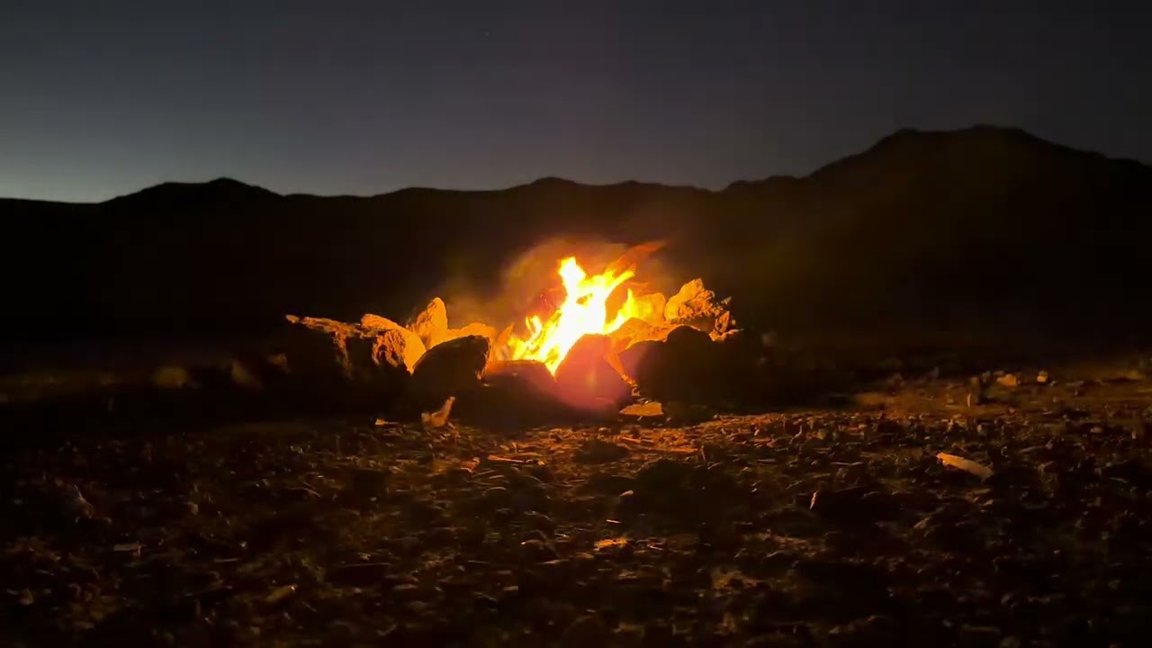 Relax by the fire 
