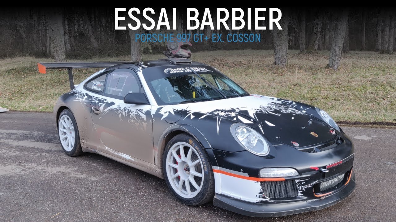 Essai BARBIER - 997 GT+ ex. COSSON 🔇