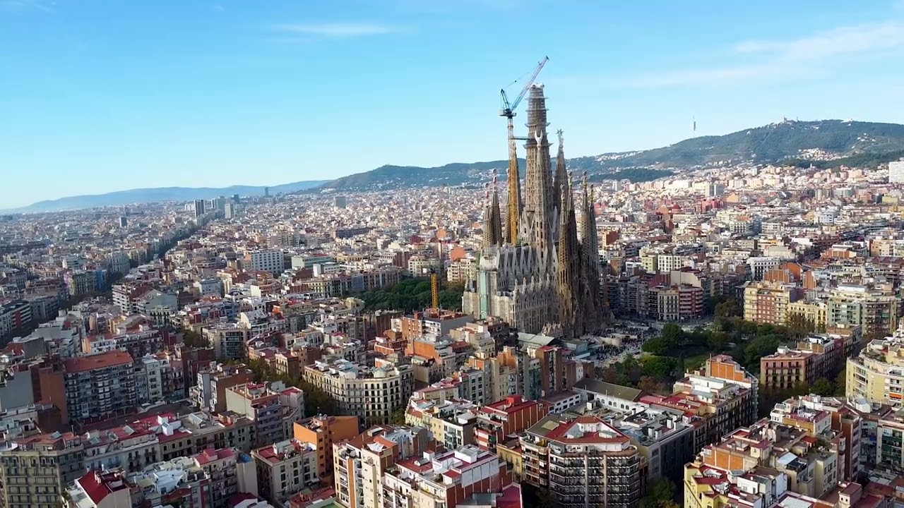 Barcelona Cinematic Drone