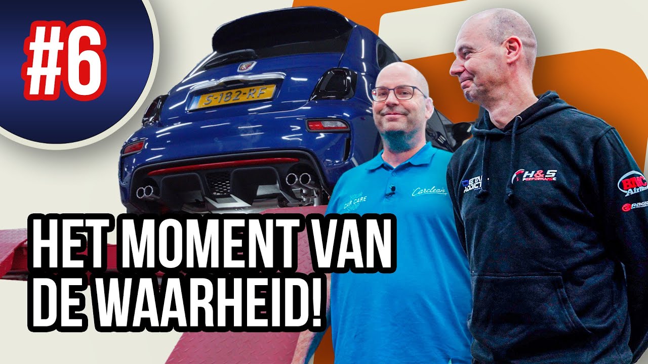 Onze Abarth 595 wordt SUPERMOOI en DUUR! DIKKE upgrades en TUNING bij H&S Corse! #project95