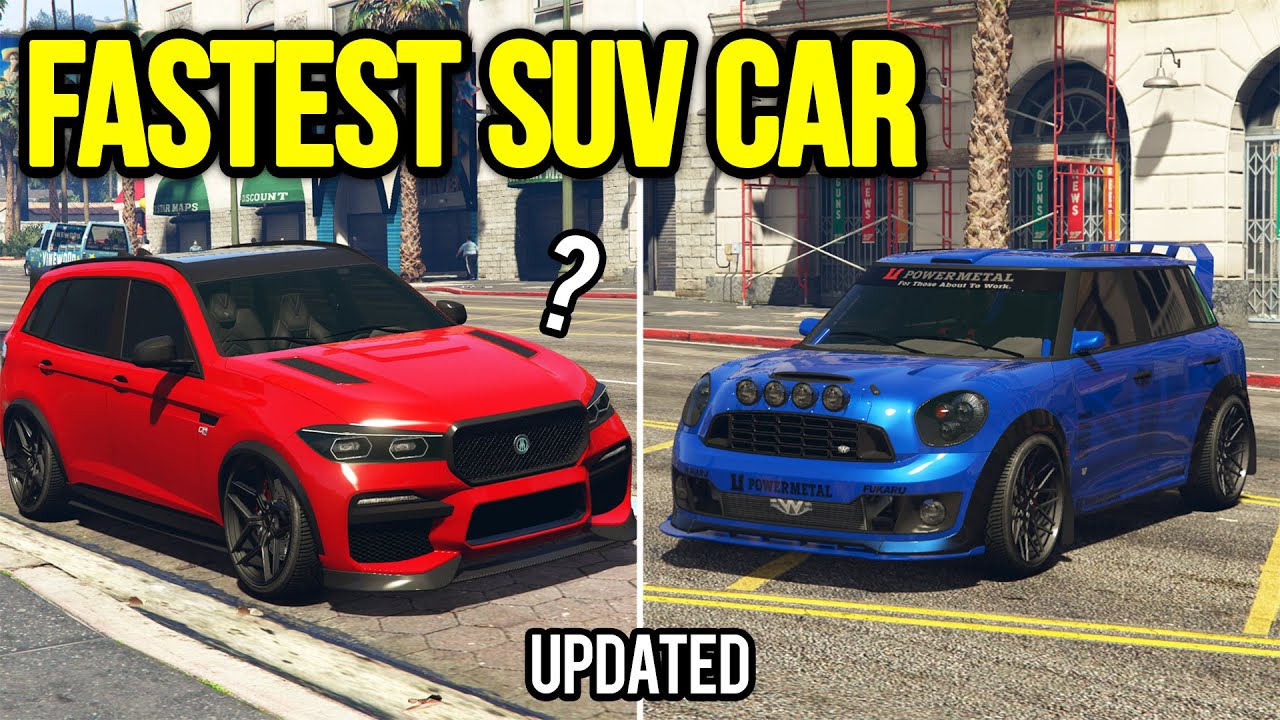 10 Fastest SUV Cars in GTA 5 Online Updated 2023