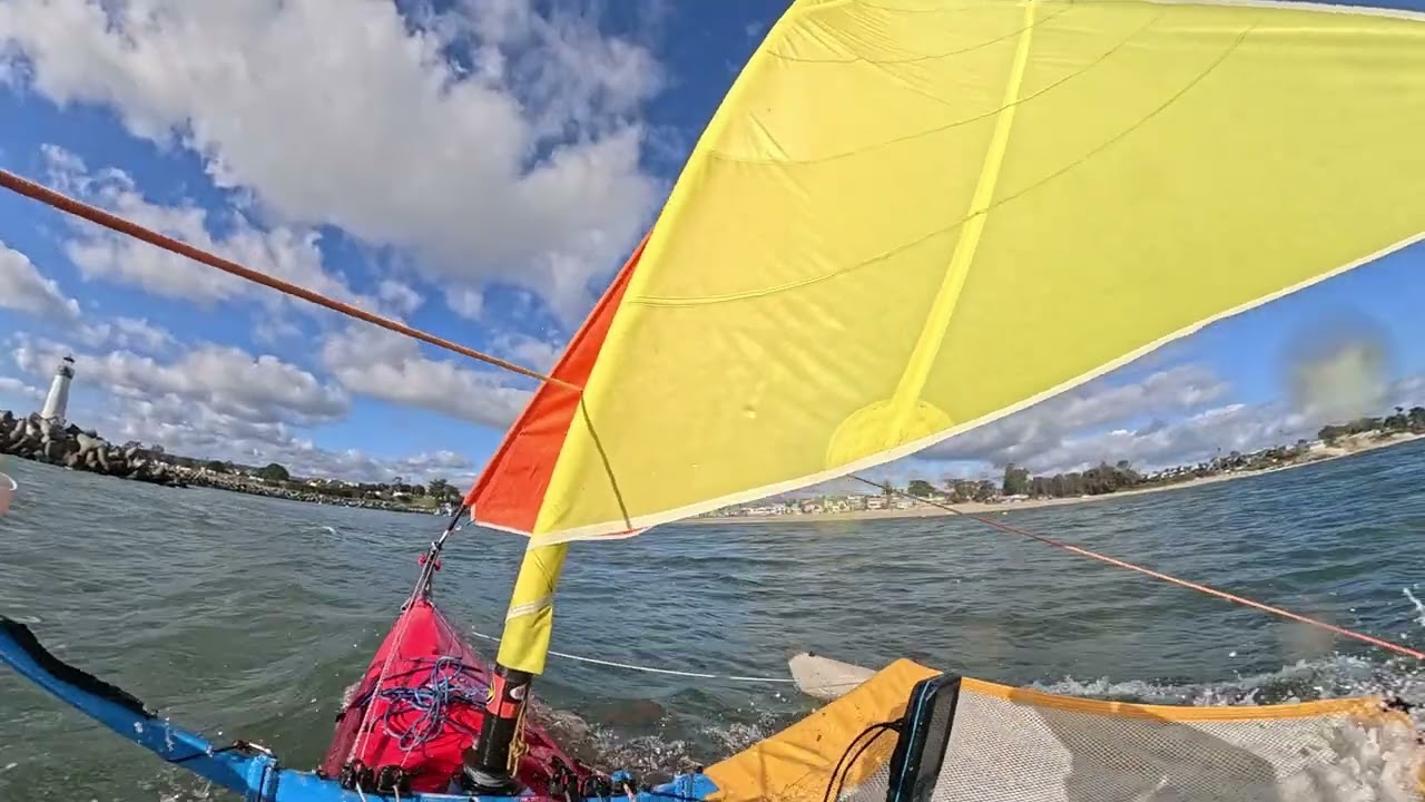 Sailing Hobie Adventure Island -- Santa Cruz 12/27/2025