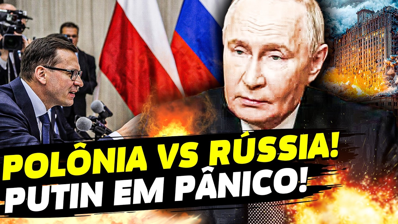 💥 Polônia cobra TRILHÕES da Rússia! Moscou perde o controle! Escândalo explode!