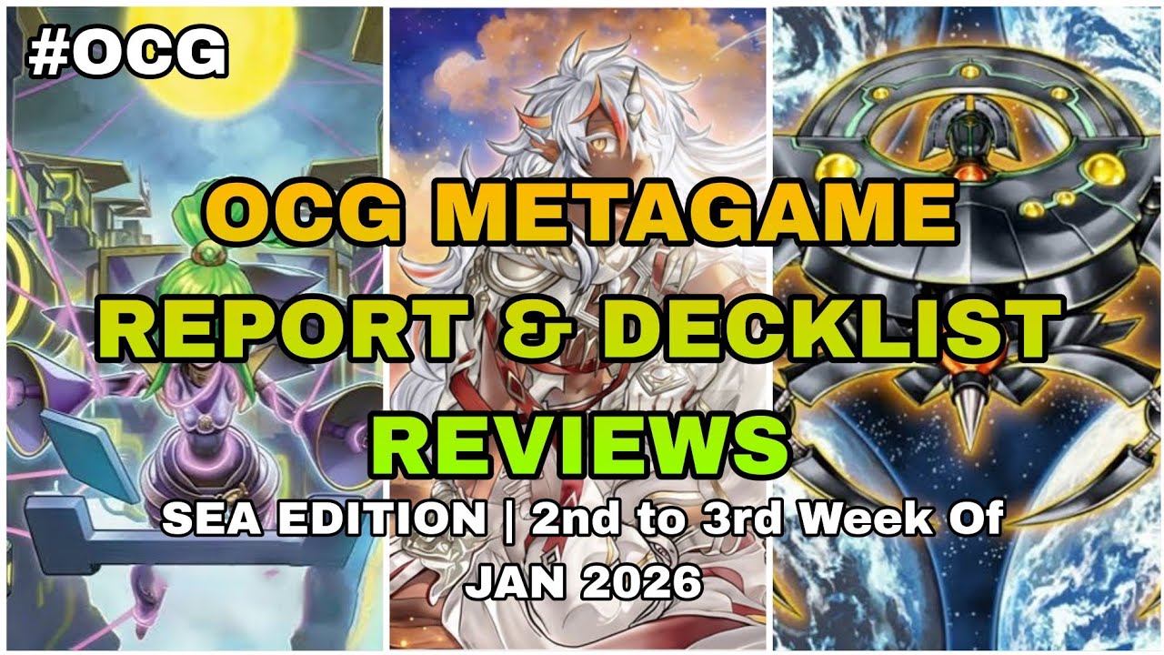 Yu-Gi-Oh! - Обзор метагейма OCG и колод | Юго-восточноазиатское издание | Неделя 2-3 января