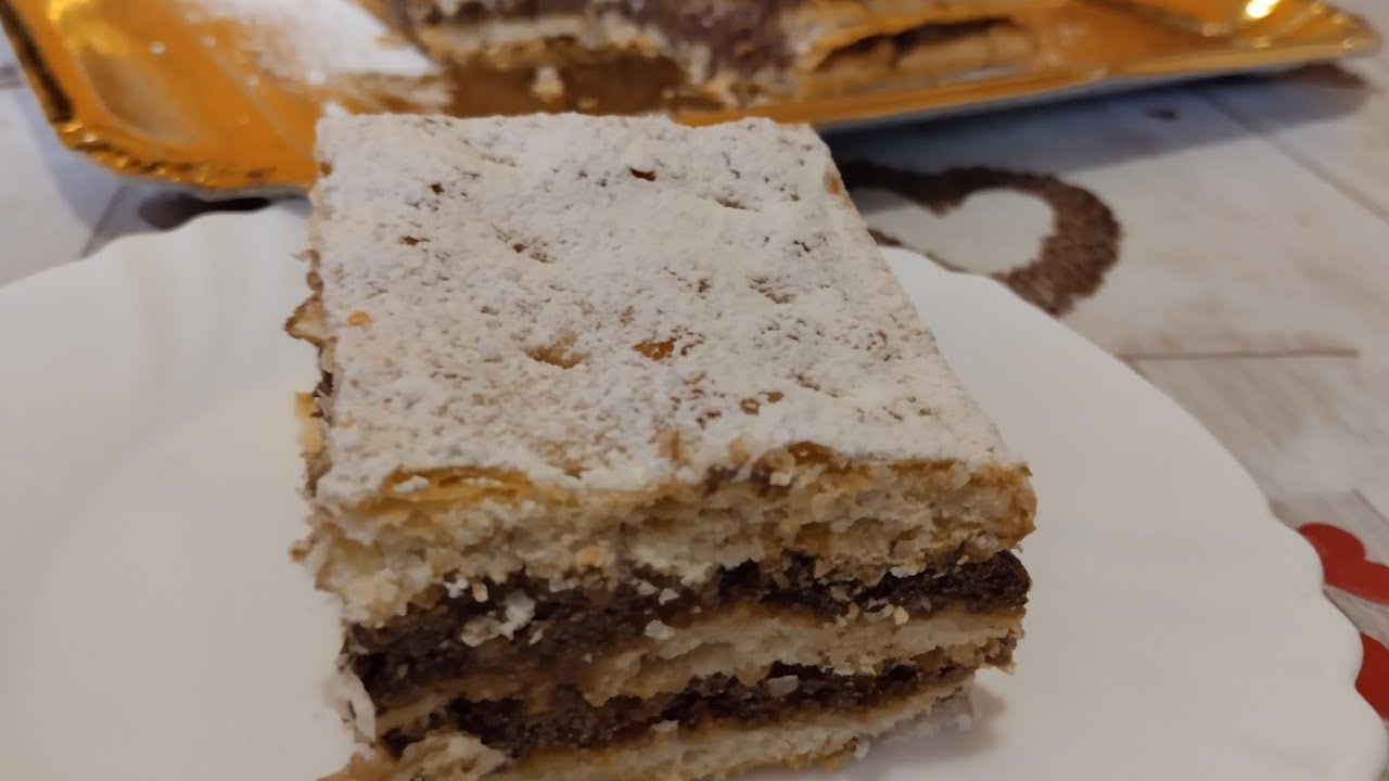 DOLCE PERFETTO PER LA FESTA DEL PAPÀ! MILLEFOGLIE AL CIOCCOLATO! 