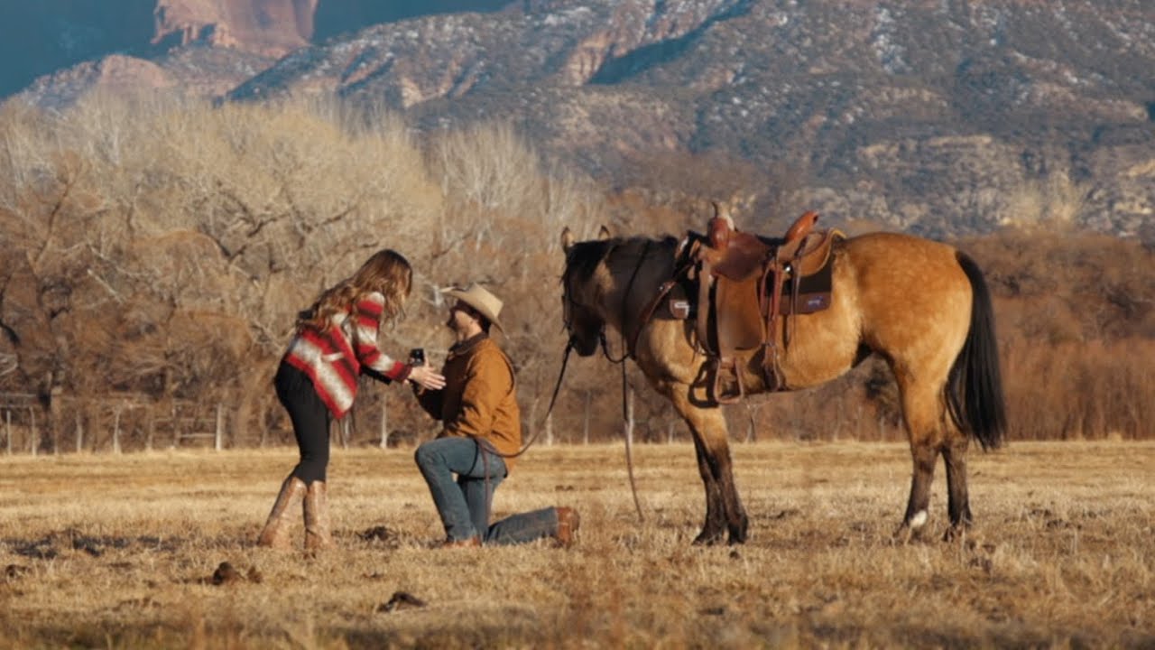 Marriage Proposal,  A Horse, A Diamond Ring, and My Girl