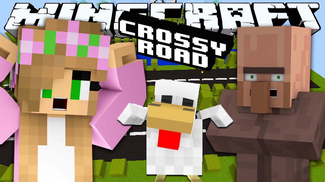 Minecraft Little Kelly - CROSSY ROADS V3