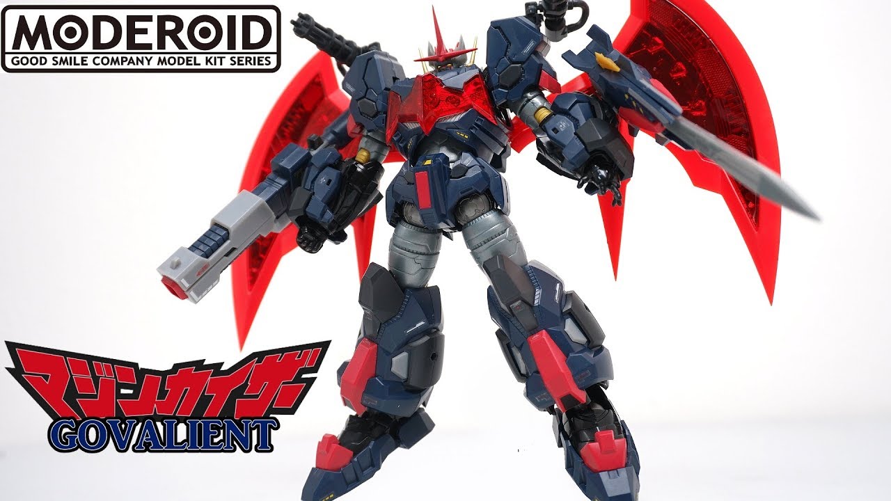 カッコよすぎ！【MODEROID】アームドマジンカイザー ゴウヴァリアン/アームドユニット ヴァリアンダガー レビュー【サイコアーマーゴーバリアン】