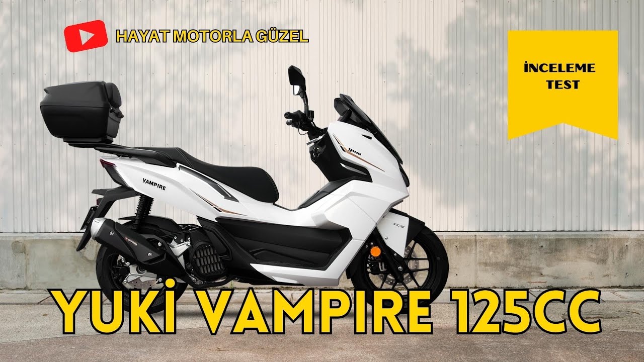 125cc Scooter İçin Yeni Bir Seçenek | Yuki Vampire 125 İnceleme | Hayat Motorla Güzel