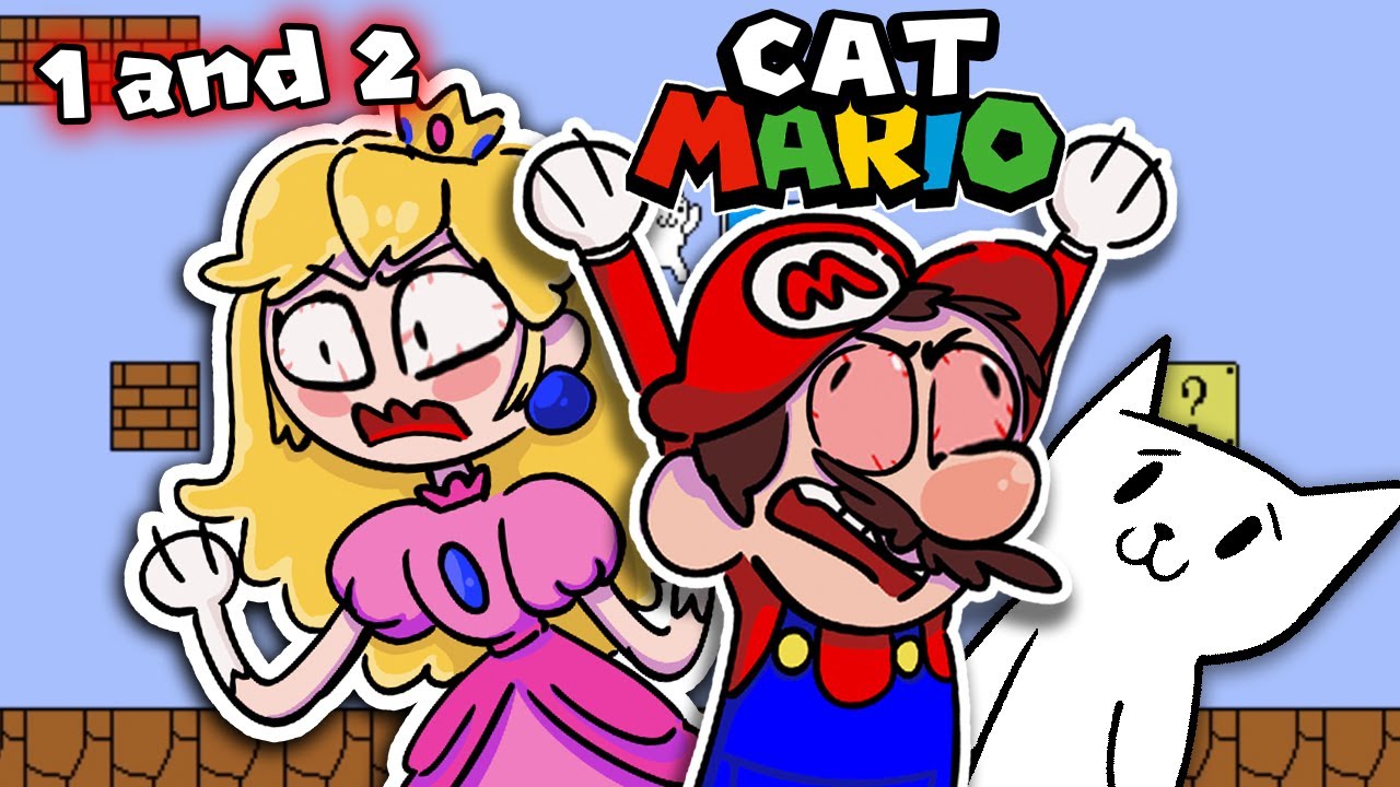 Mario Plays NEW CAT MARIOOO!!! Ft. Princess Peach (all episodes)