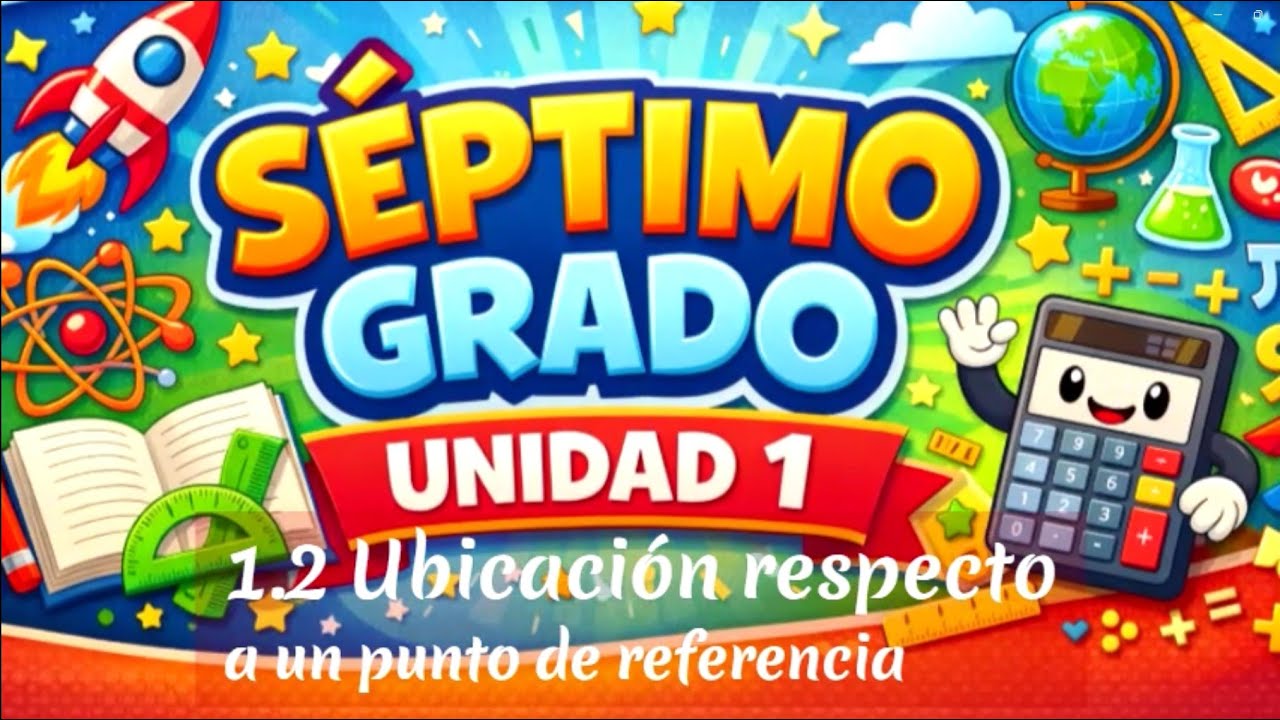 1.2 Ubicación respecto a un punto de referencia  || UNIDAD 1 || SEPTIMO GRADO