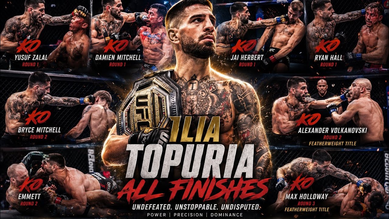 Ilia Topuria | Top Finishes 