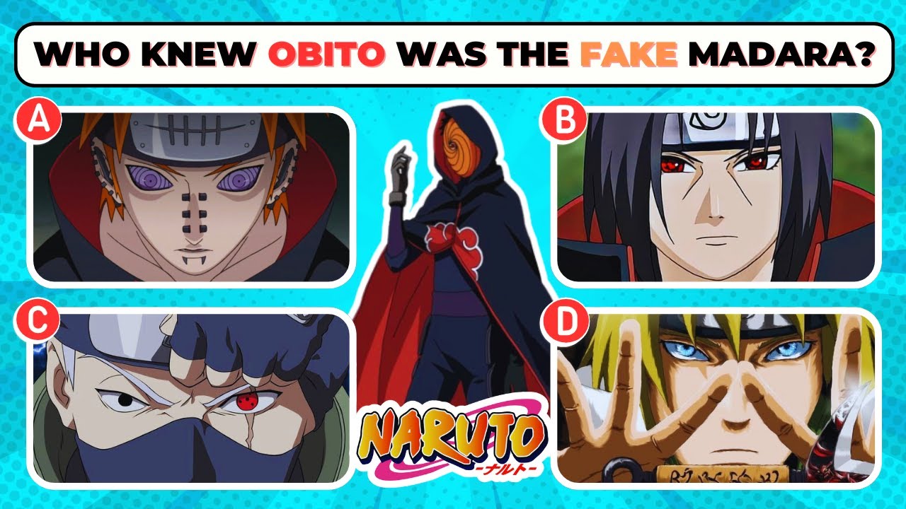 THE ULTIMATE NARUTO QUIZ 🔥| Test Your Naruto Knowledge (EASY - HARD) ✅