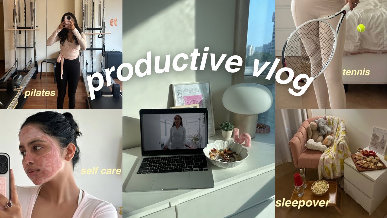 spend the day with me 🛀💌🪽 5am pilates class, productive + healthy habits & more!!