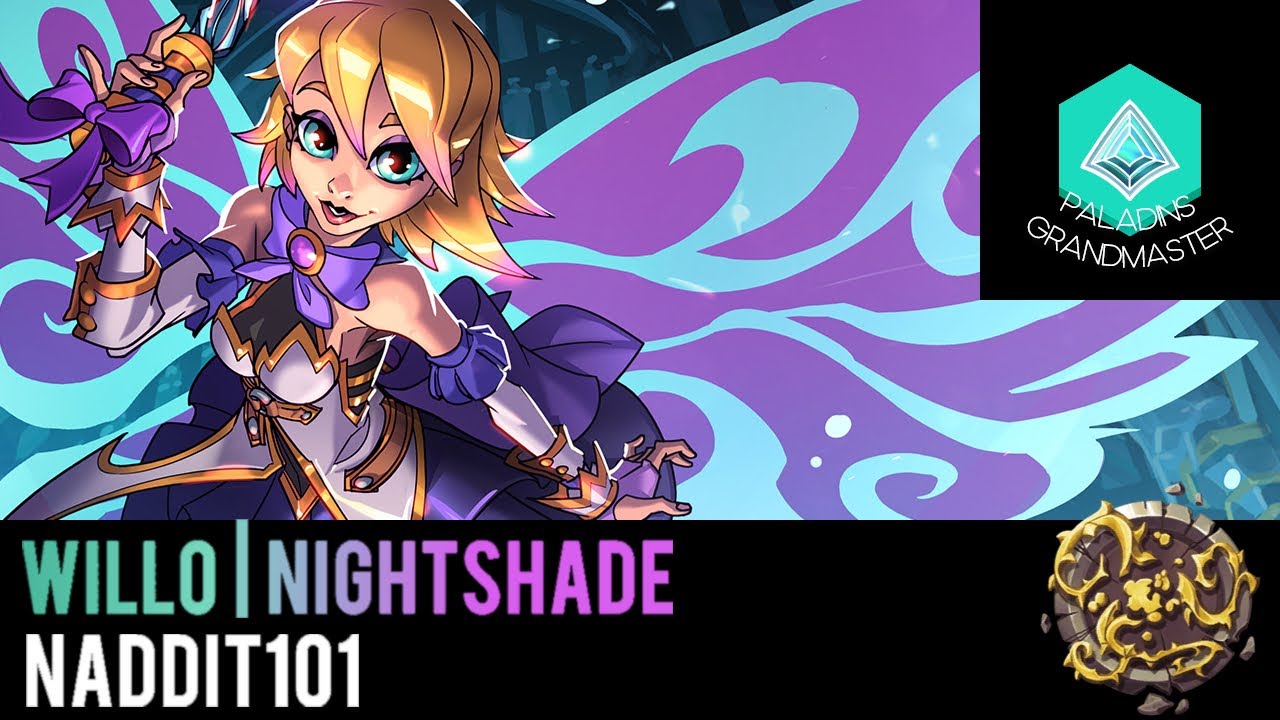 Paladins Grandmaster | Willo underrated ? (Naddit101)