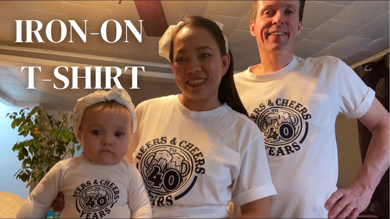 Custom T-shirt | Iron-on using cricut maker