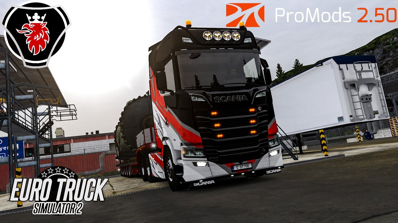 ETS2 1.38 | ProMods 2.50 | SCANIA 770S V8 | Kirkenes - Murmansk