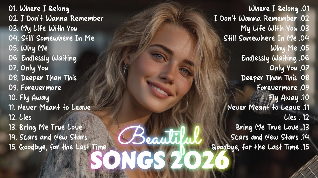 Best Sad Songs ❤️ Soft, Calm & Emotional Songs Playlist 2026