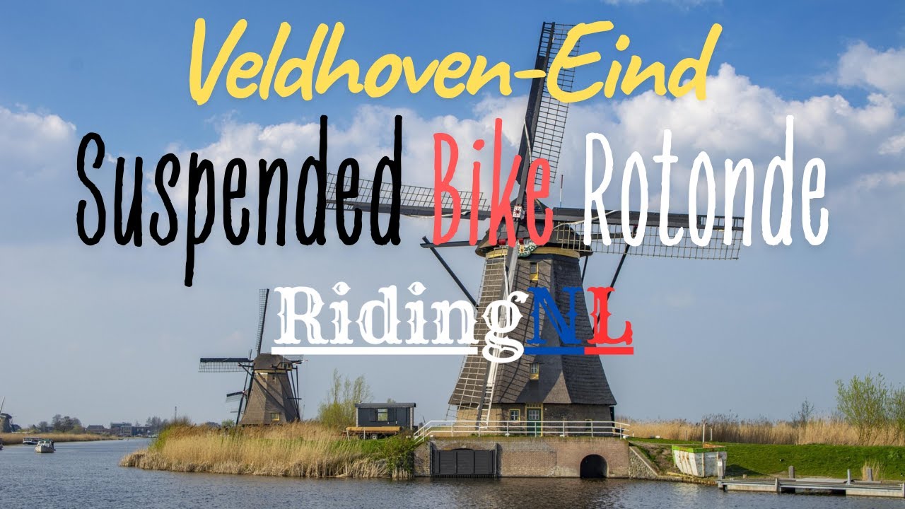 RidingNL -4k- ASMR -Netherlands Bike Ride - Ambience Sound -  Paseo en bicicleta Holanda - 03