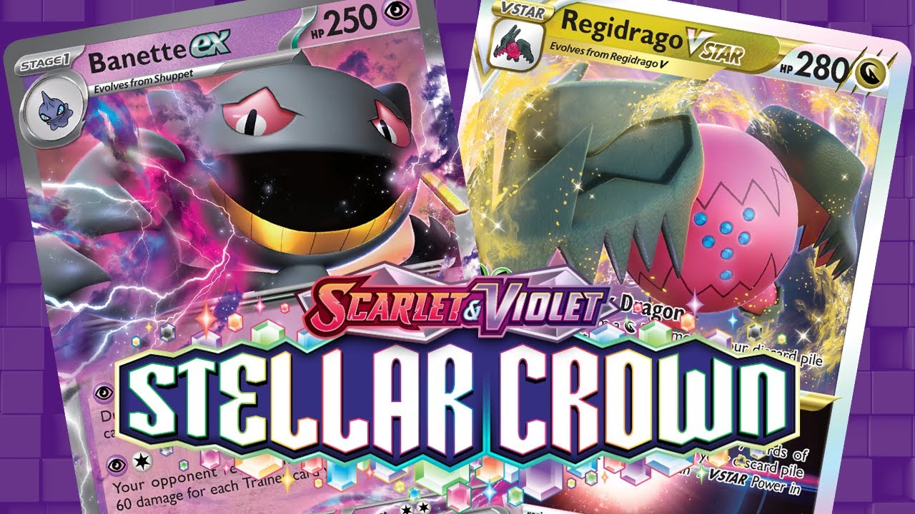 Banette is Still Scary in Stellar Crown! Regidrago vs Banette Dusknoir Tabletop Testing