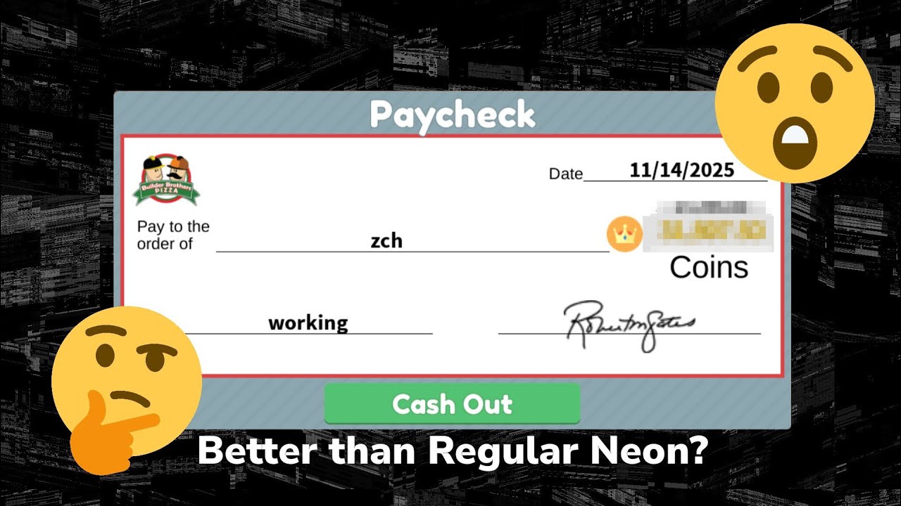 DON'T Buy NEON TIME Until You See This! (31K+ Paychecks) Roblox : Work At A Pizza Place 