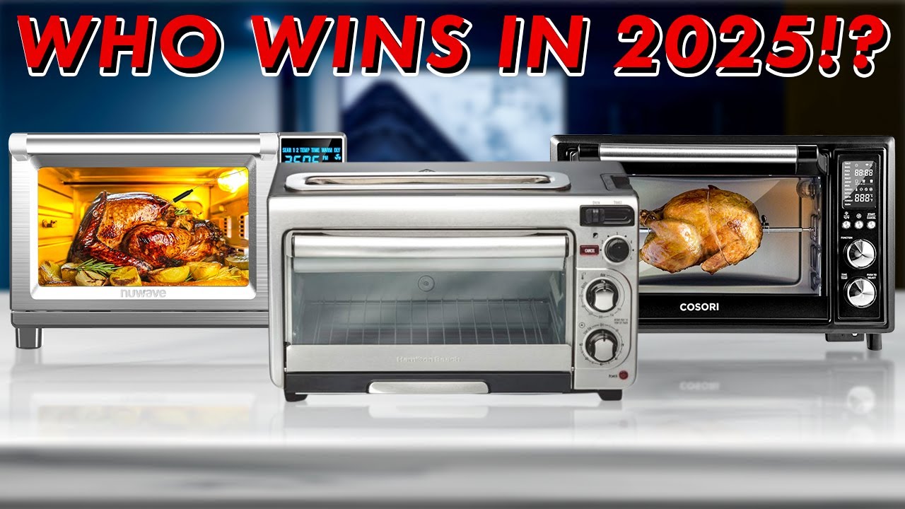 🔥 Top 5 Best TOASTER OVENS [2025] ✅ Fast Heating / Even Cooking / Compact Design