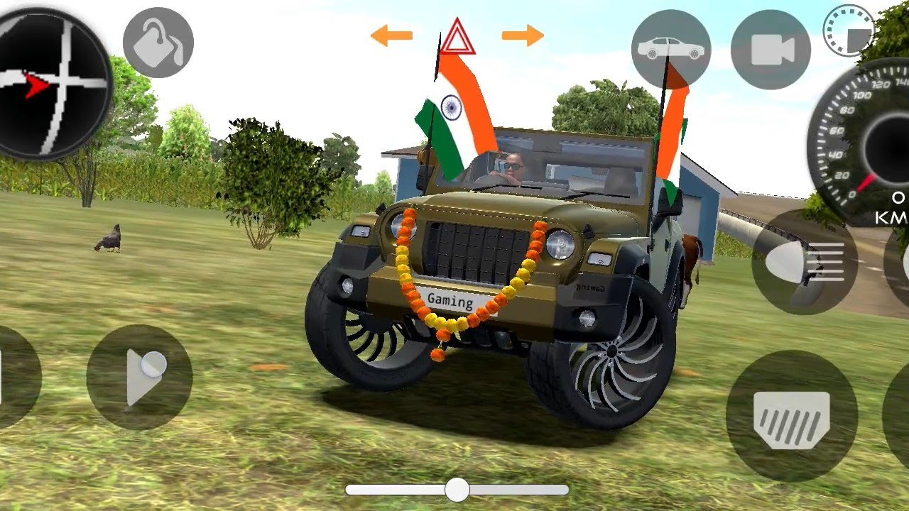 Modified Mahindra thar 4×4😈 Indian game 😈skindiangaming97 