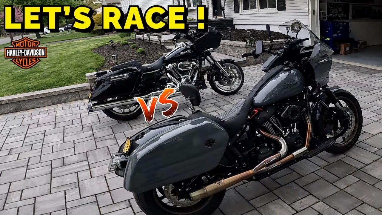 Race Stage 2 Road Glide против Stage 2 Low Rider ST.