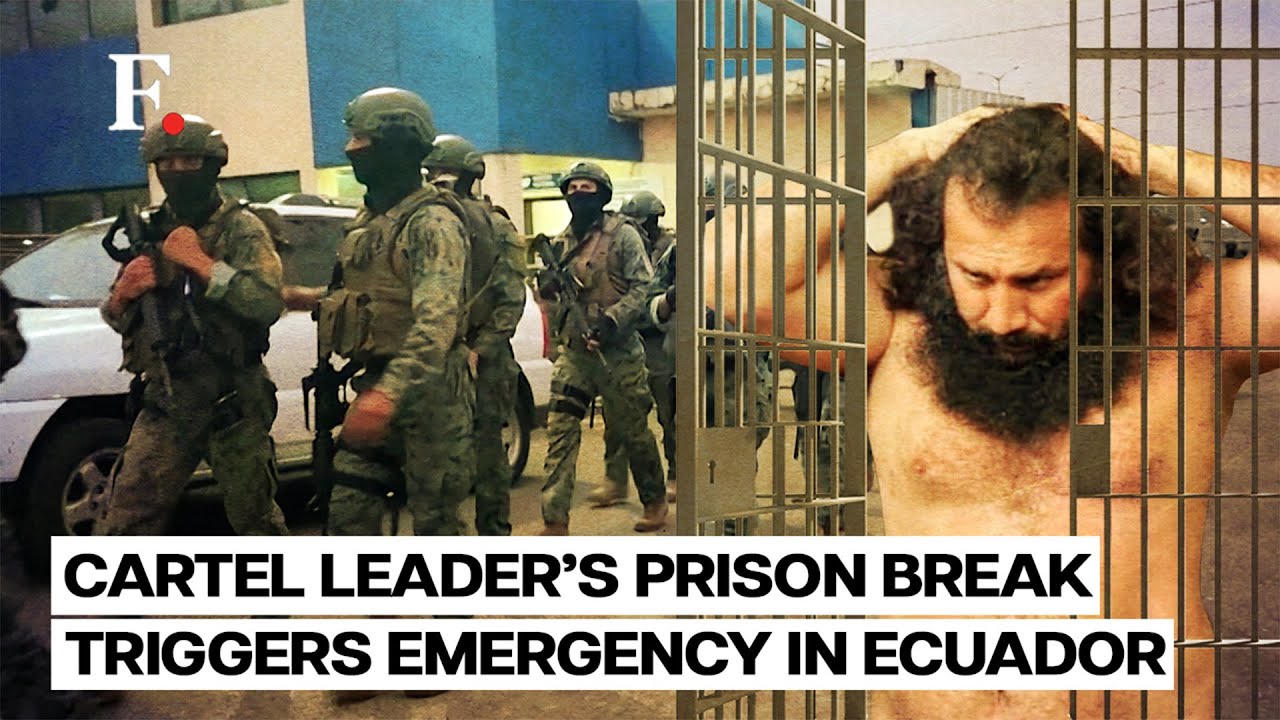 Ecuador Declares National Emergency After Dangerous Cartel Leader Escapes Prison