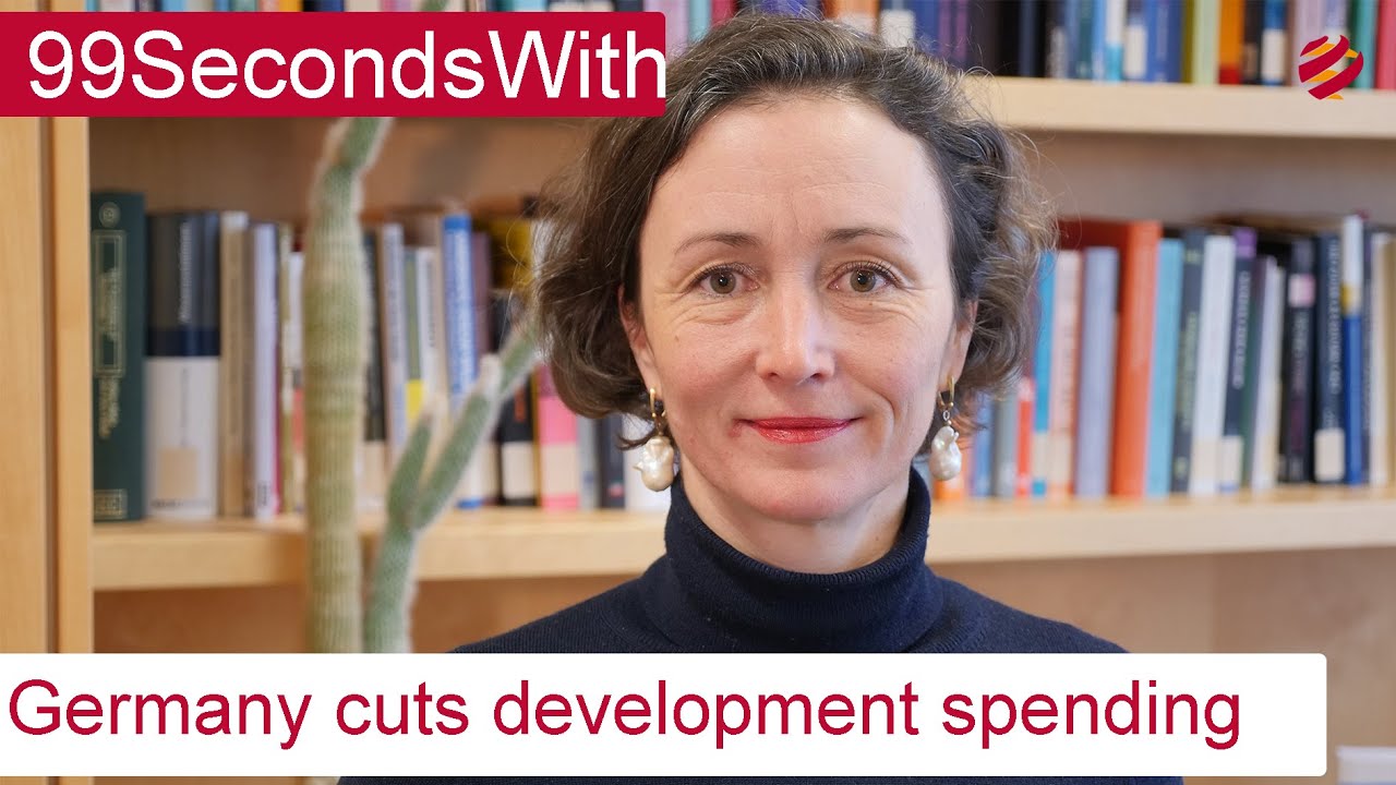Germany cuts development spending | What is at stake | 99SecondsWith | Cooperation