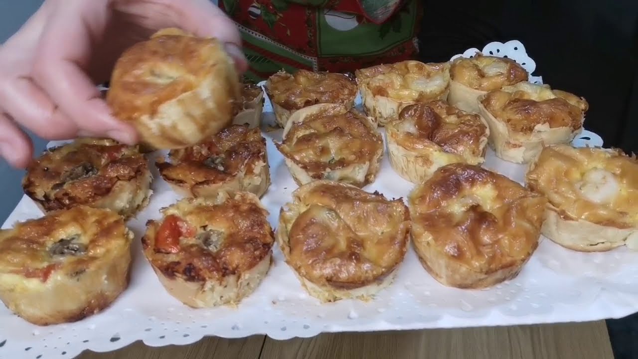 TARTALETAS SALADAS
